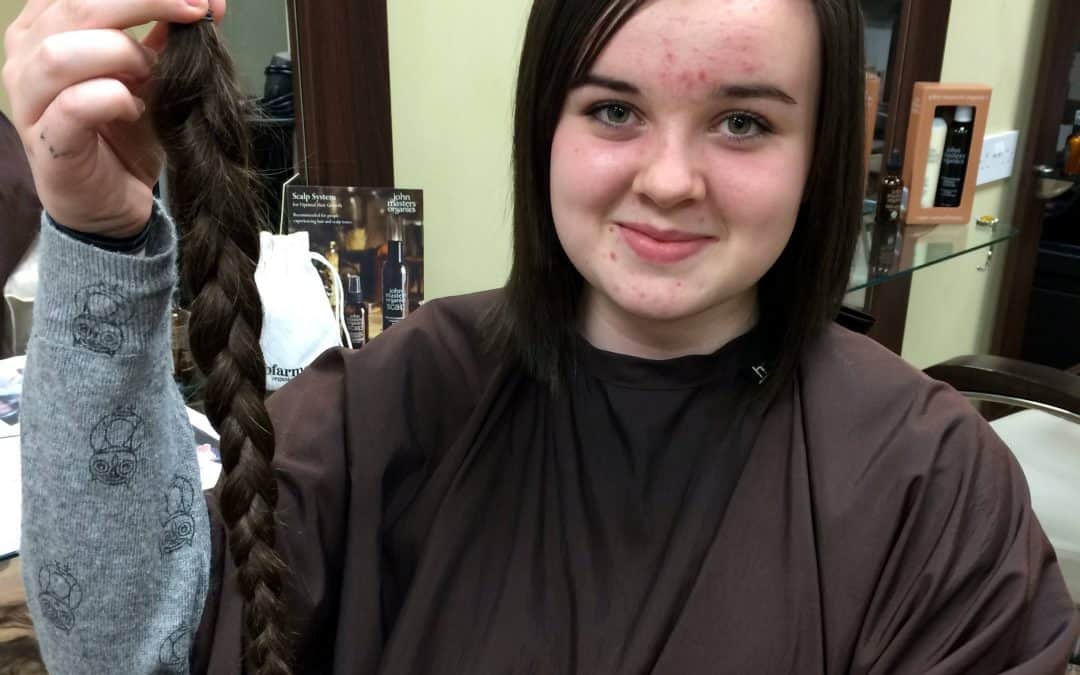 pHd helps sixteen year old Natasha donate her hair to charity