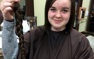 pHd helps sixteen year old Natasha donate her hair to charity
