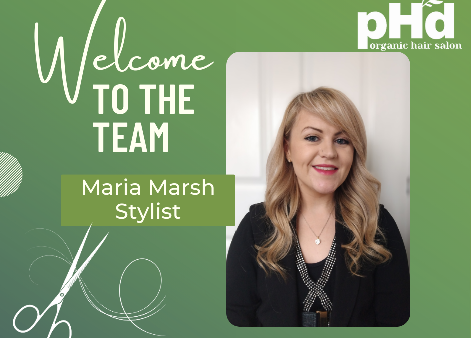 New Stylist, Maria, Joins us in April